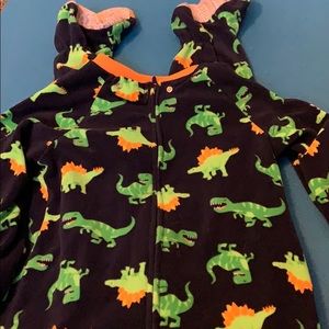 5T Carter’s Dinosaur onesie pajamas
